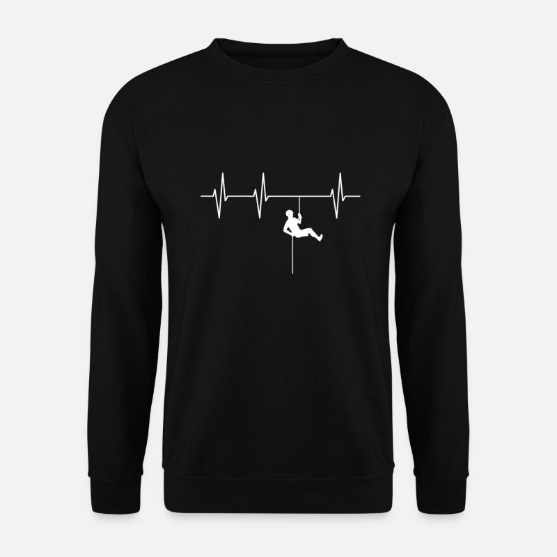Rockclimbing - Unisex Sweatshirt - black