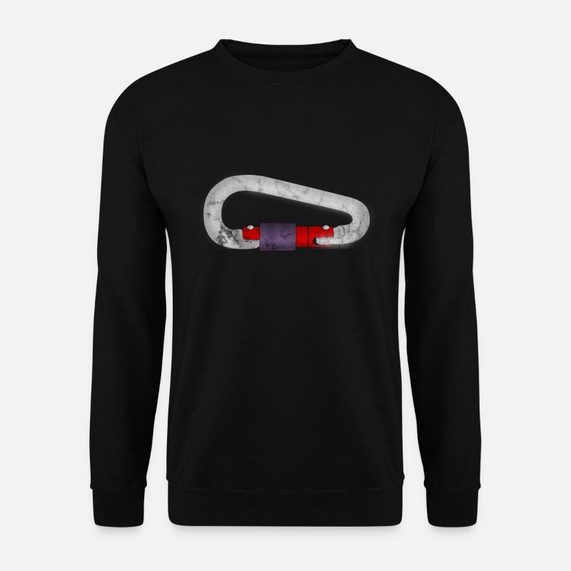Karabiner - Unisex Pullover - Schwarz