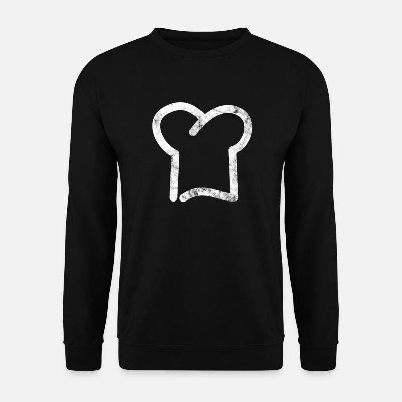 chef's Hat - Unisex Sweatshirt - black