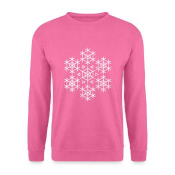 winter - Unisex Sweatshirt - pink - Front