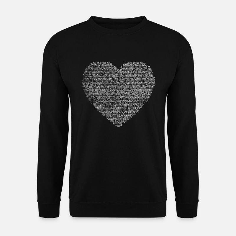 Jesus Liebe - Unisex Pullover - Schwarz