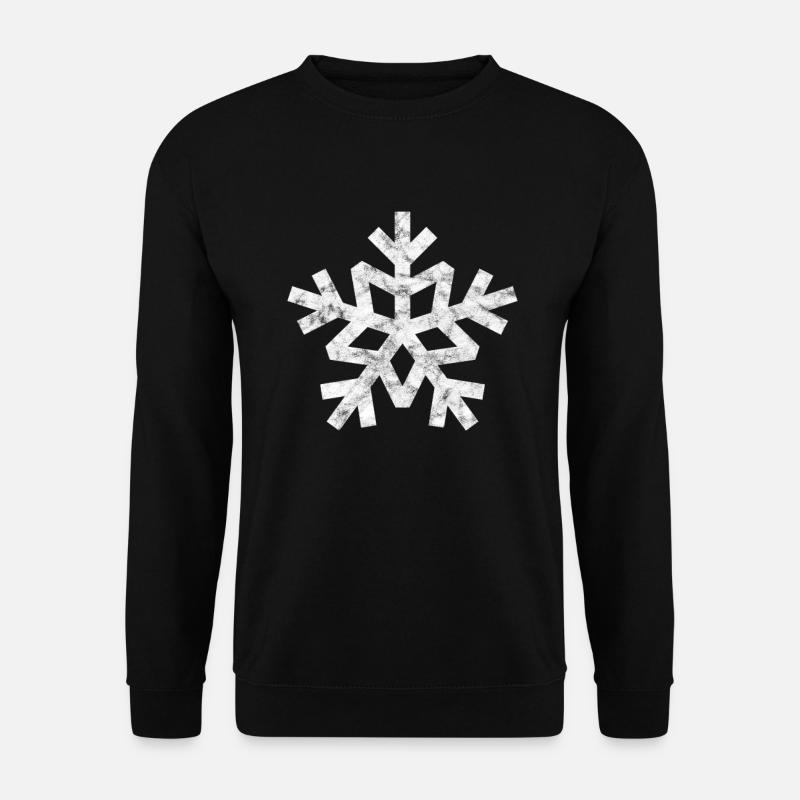 Schnee - Unisex Pullover - Schwarz