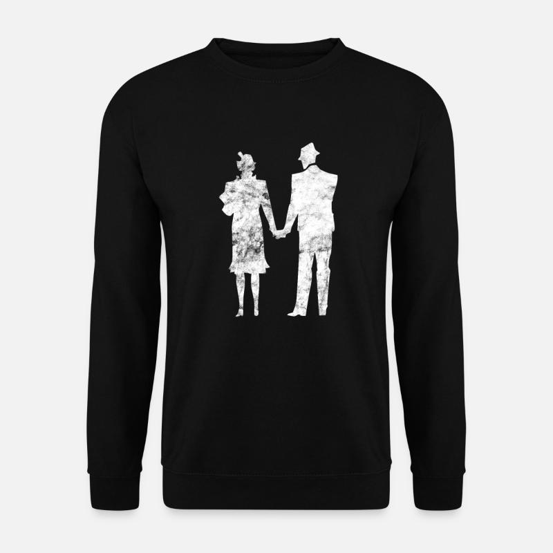 Paar Liebe - Unisex Pullover - Schwarz