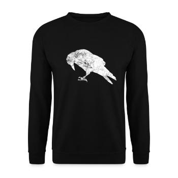 Rabe - Unisex Pullover - Schwarz - Vorne - Alina (178cm) & Michal (187cm)