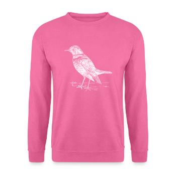 Watching birds - Unisex Sweatshirt - pink - Front