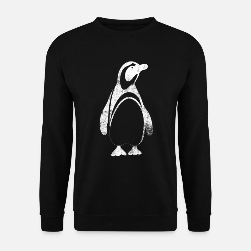 Pinguin - Unisex Pullover - Schwarz