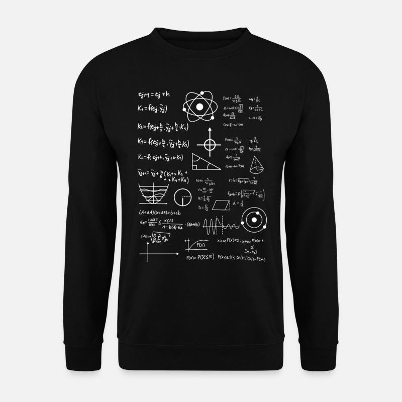 Formulary Stochastics Math - Unisex Sweatshirt - black