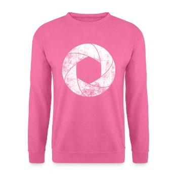 Kameralinse Kamera Linse Fotograf - Unisex Pullover - Pink - Vorne