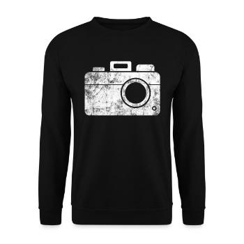 Fotografie - Unisex Pullover - Schwarz - Vorne - Alina (178cm) & Michal (187cm)