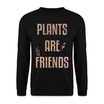 Yogashirt I Yoga I Namaste I Karma I Geschenk I om - Unisex Pullover - Schwarz - Vorne - Alina (178cm) & Michal (187cm)