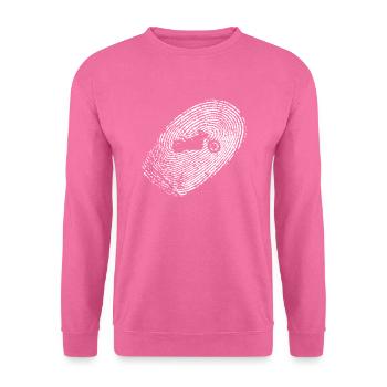 Motorradfahrer - Unisex Pullover - Pink - Vorne