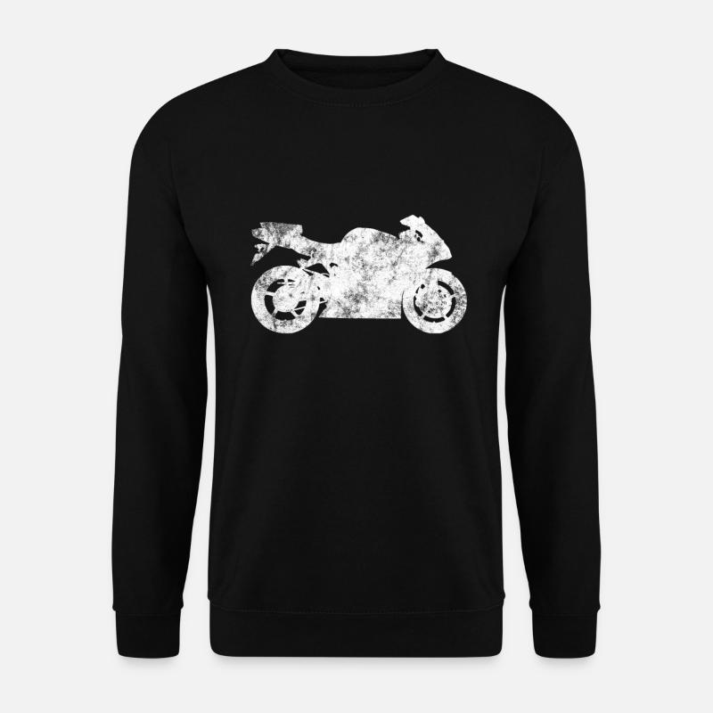 motorcycle - Unisex Sweatshirt - black