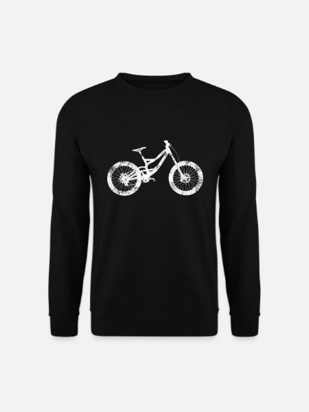 Mountainbike - Unisex Pullover - Schwarz