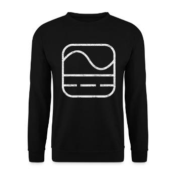 Technicien en électronique Ac dit artisan DC cadeau - Sweat-shirt Unisexe - noir - Devant - Alina (178cm) & Michal (187cm)