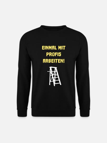 Handwerker - Unisex Pullover - Schwarz