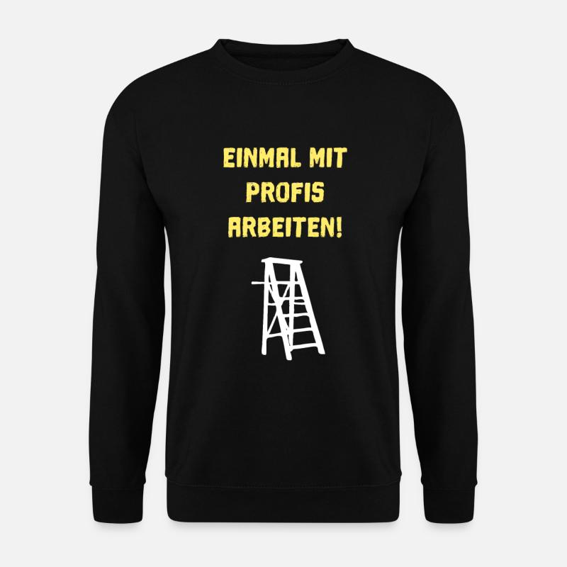 Handwerker - Unisex Pullover - Schwarz