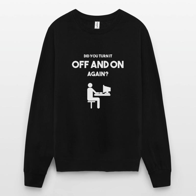 Programmeurs de phrase amusante Programme Java Sweat-shirt Unisexe