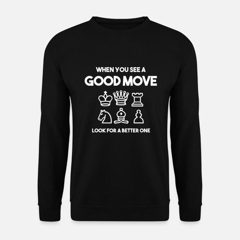 chess - Unisex Sweatshirt - black