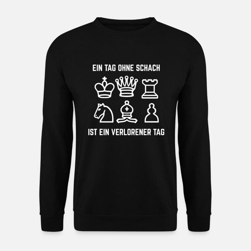 échecs - Sweat-shirt Unisexe - noir