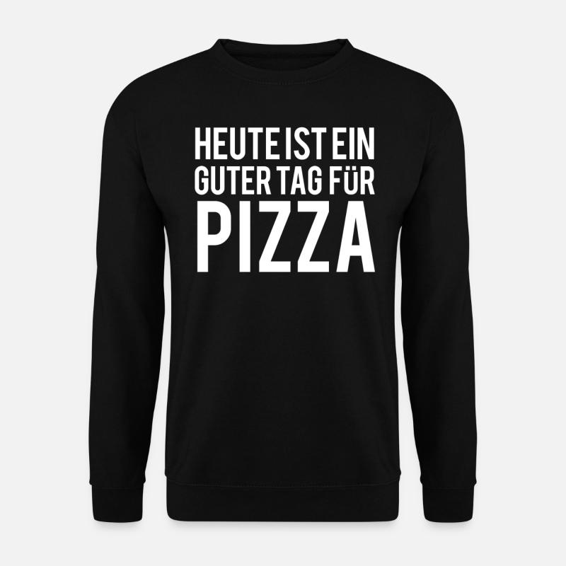 Pizza - Unisex Sweatshirt - black