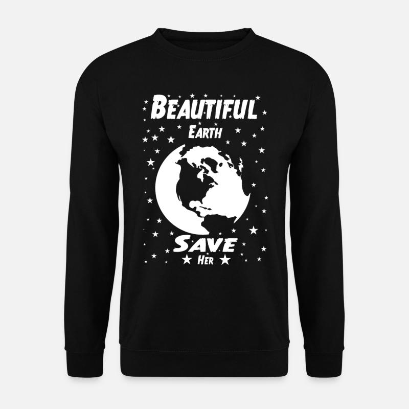 Beautiful earth - Unisex Pullover - Schwarz