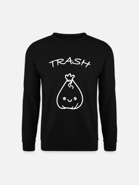 Garbage trash - Unisex Sweatshirt - black