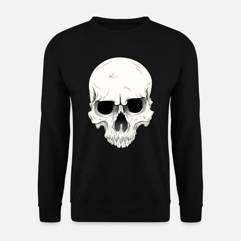 skull skull - Unisex Sweatshirt - black