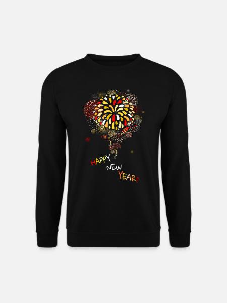 bonne année - Sweat-shirt Unisexe - noir