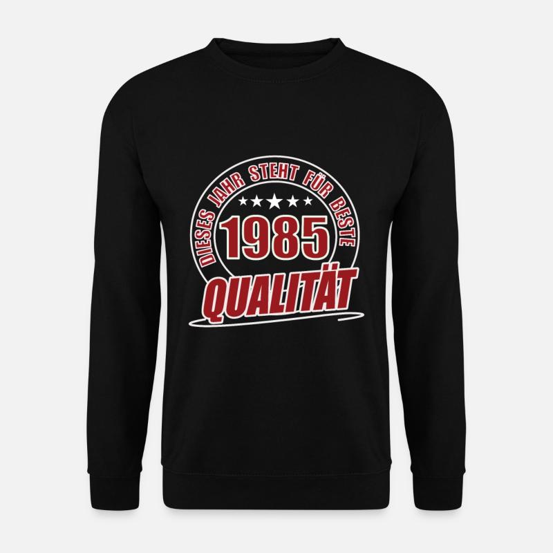 1985 - Unisex Pullover - Schwarz