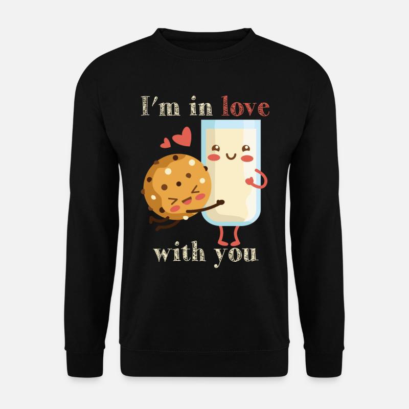 Saint Valentin Saint Valentin - Sweat-shirt Unisexe - noir