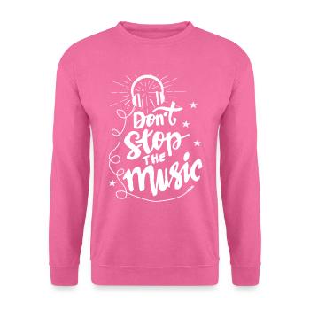 Music - Unisex Pullover - Pink - Vorne
