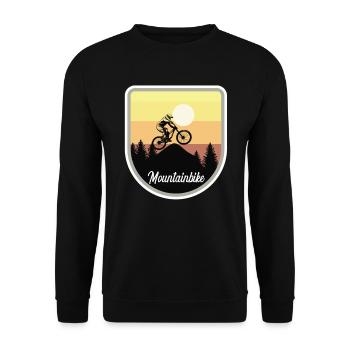 VTT - Sweat-shirt Unisexe - noir - Devant - Alina (178cm) & Michal (187cm)
