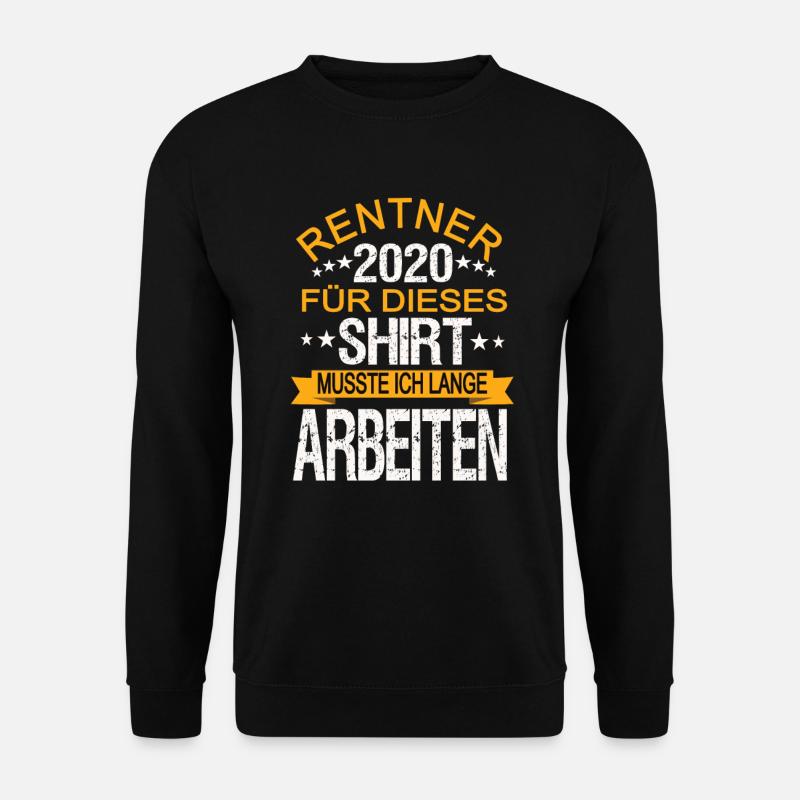 Rentner 2020 - Unisex Pullover - Schwarz