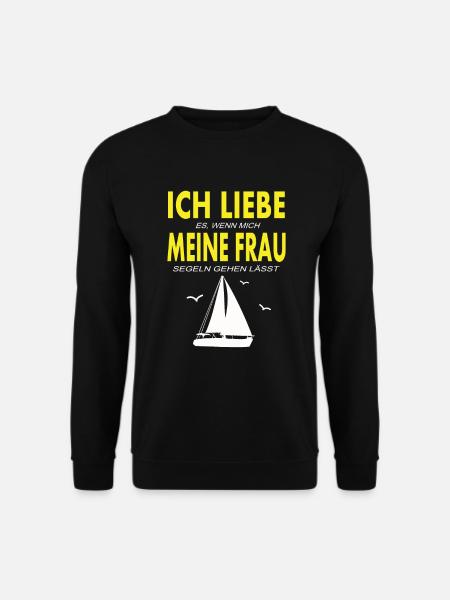 Ich Liebe meine Frau - Unisex Pullover - Schwarz