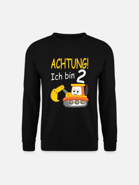 Achtung ich bin 2 - Unisex Pullover - Schwarz