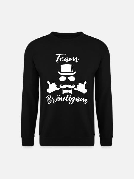 Team Bräutigam - Unisex Pullover - Schwarz
