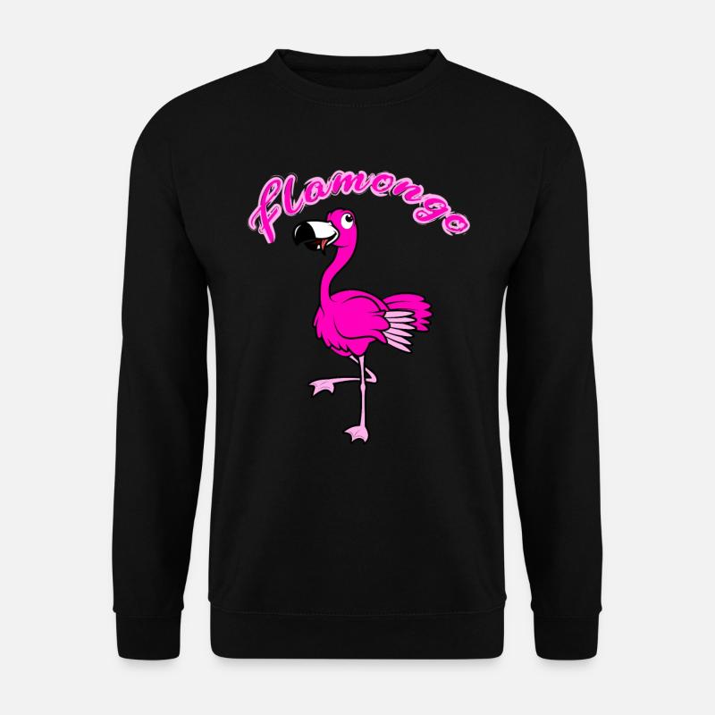 flamongo - Unisex Sweatshirt - black
