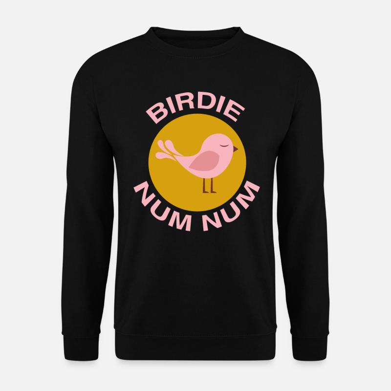 Birdie Num Num - Unisex Sweatshirt - black