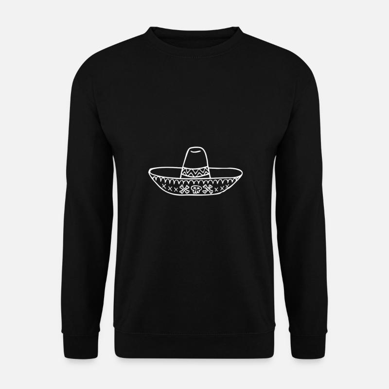 Meilleures ventes de Sombrero - Sweat-shirt Unisexe - noir