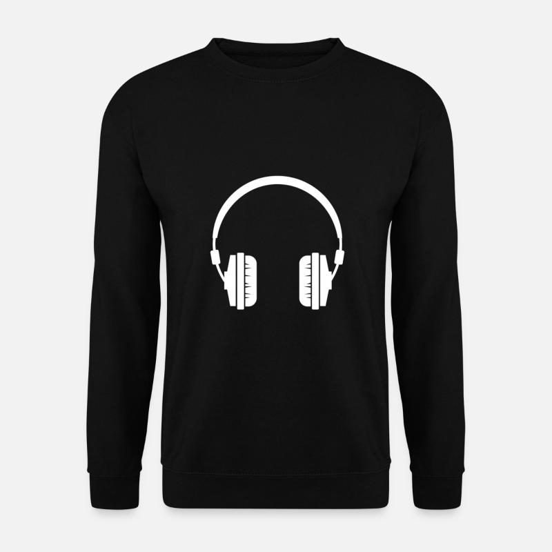 Kopfhörer - Bestseller - Unisex Pullover - Schwarz