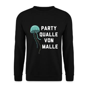 T-shirt PARTY JELLYFISH OF MALLE | Bestseller | - Sweat-shirt Unisexe - noir - Devant - Alina (178cm) & Michal (187cm)