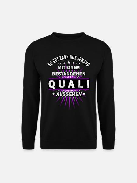 Abschlussklasse | Quali | Schulabschluss - Unisex Pullover - Schwarz