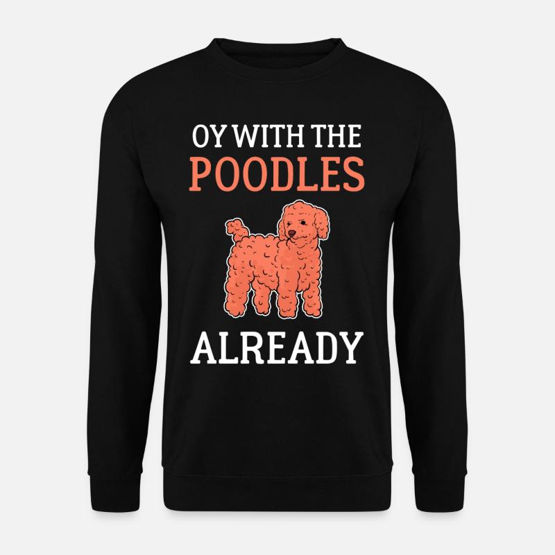 Pudel - Unisex Pullover - Schwarz
