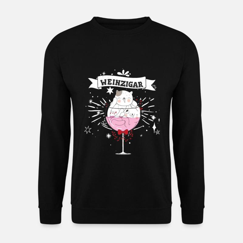 Weinzigartig - Unisex Pullover - Schwarz