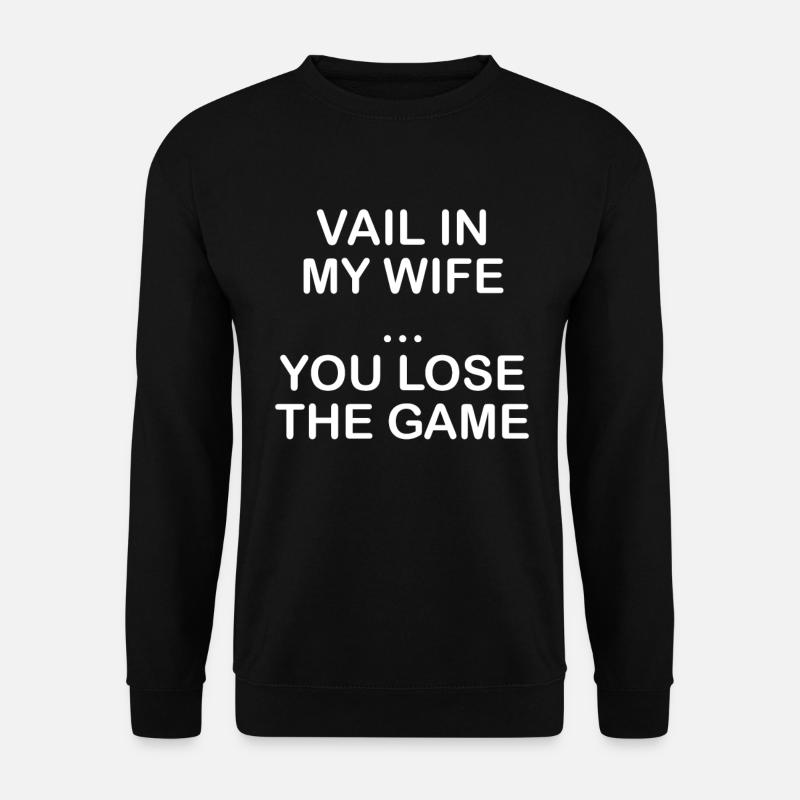 Idée cadeau de citation de jeu de cartes - Sweat-shirt Unisexe - noir