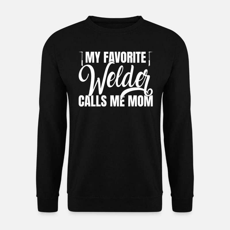 Welder outfit for welders - Unisex Sweatshirt - black