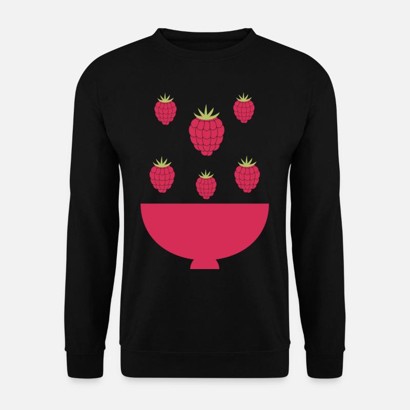 Raspberry explosion - Unisex Sweatshirt - black