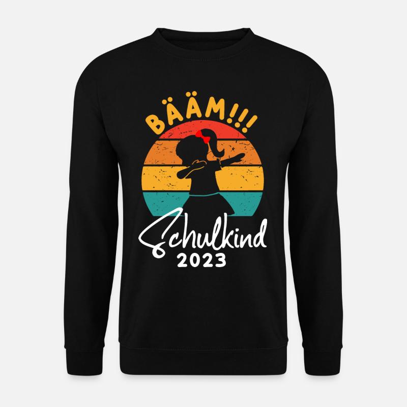 BÄÄM SCHULKIND 2023 - Unisex Pullover - Schwarz