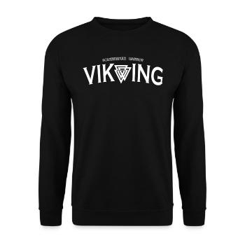 Viking - Unisex Sweatshirt - black - Front - Alina (178cm) & Michal (187cm)