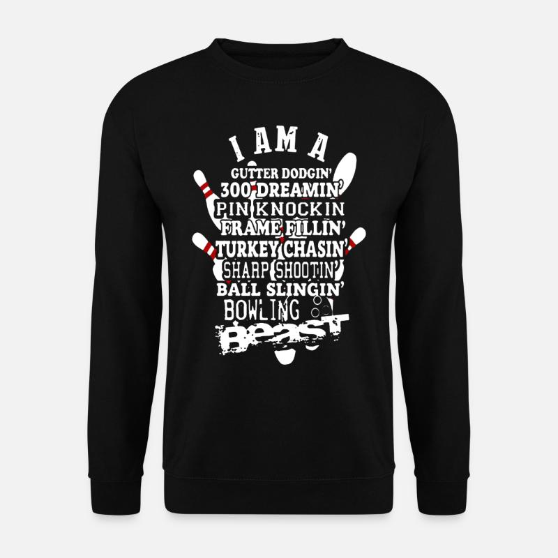 Bowling Beast - Unisex Sweatshirt - black